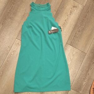 Kelly Green Sleeveless Dress